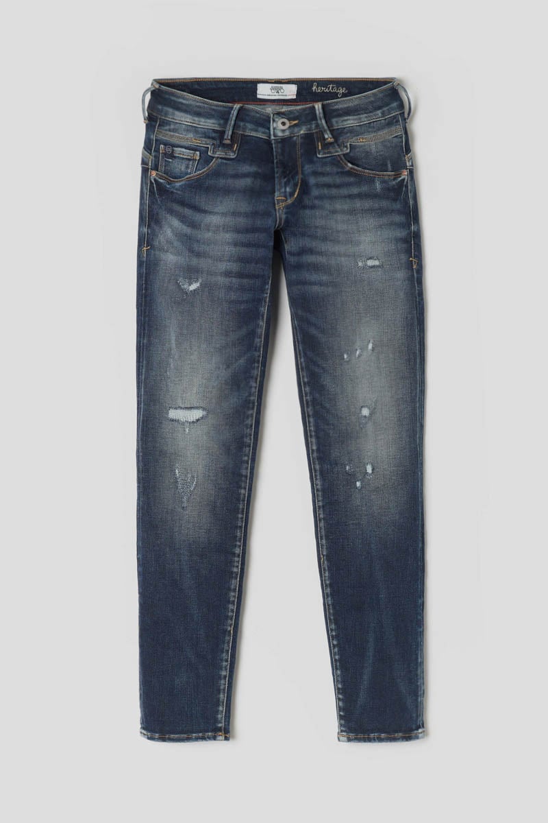 Jeans pulp slim Sib 7/8 destroy vintage blau Nr.2