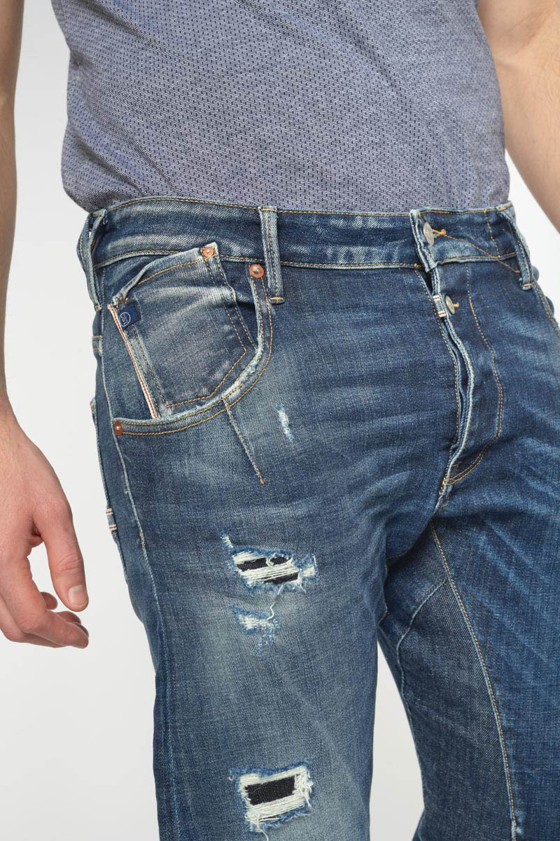 Jeans 900/03 tapered twisted Alost destroy vintage blau Nr.2