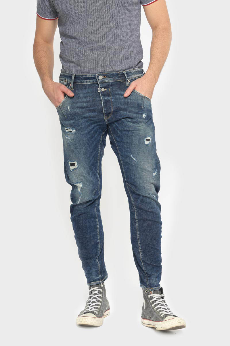 Jeans 900/03 tapered twisted Alost destroy vintage blau Nr.2