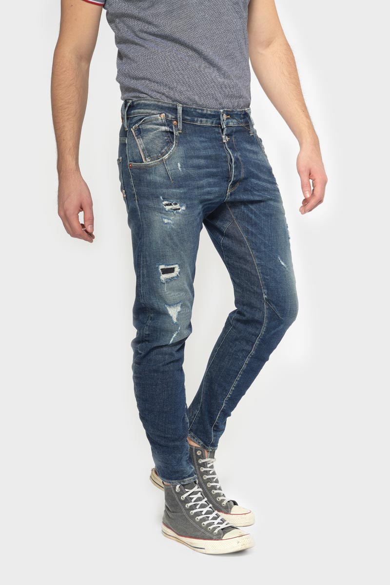 Jeans 900/03 tapered twisted Alost destroy vintage blau Nr.2