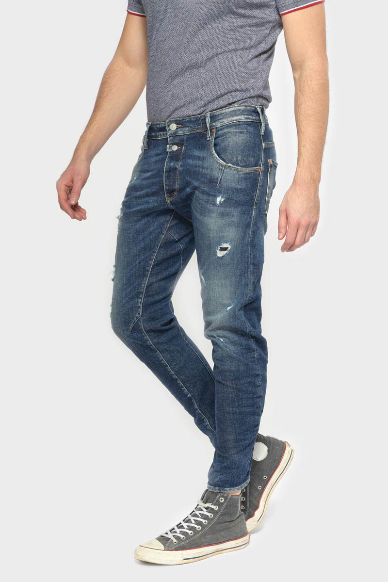 Jeans 900/03 tapered twisted Alost destroy vintage blau Nr.2