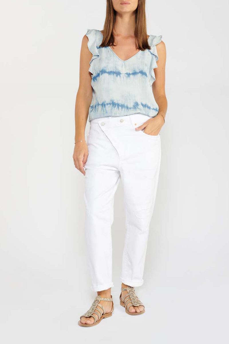 Top Papas in blau