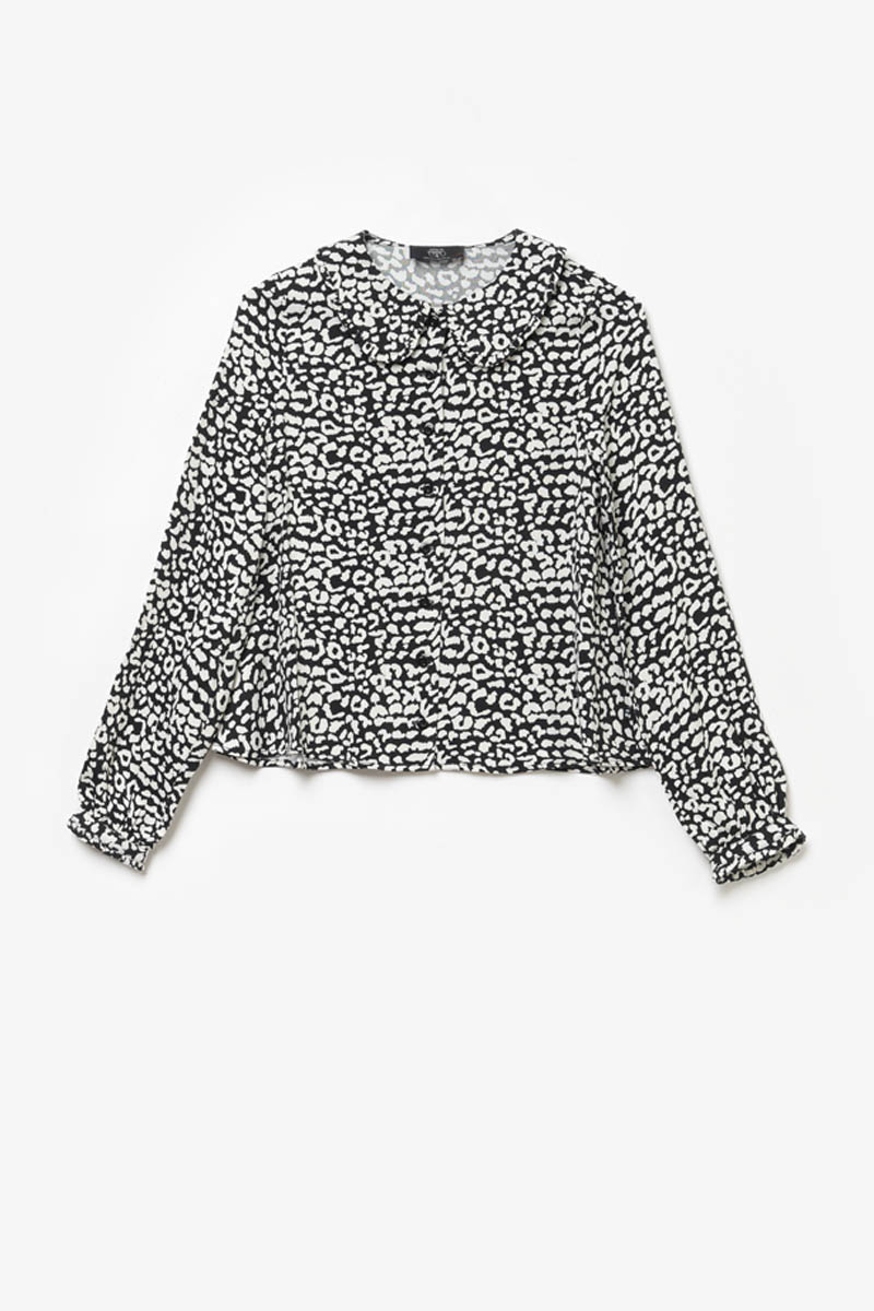 Top Chamagi in schwarz