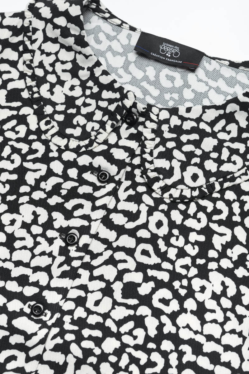 Top Chamagi in schwarz