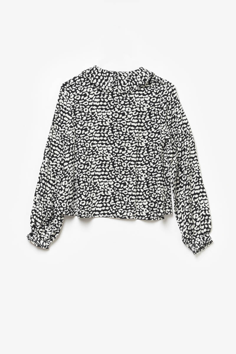 Top Chamagi in schwarz