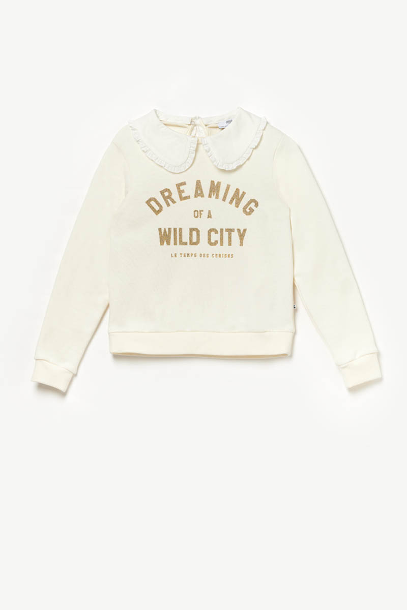 Sweatshirt Hollygi in weiß