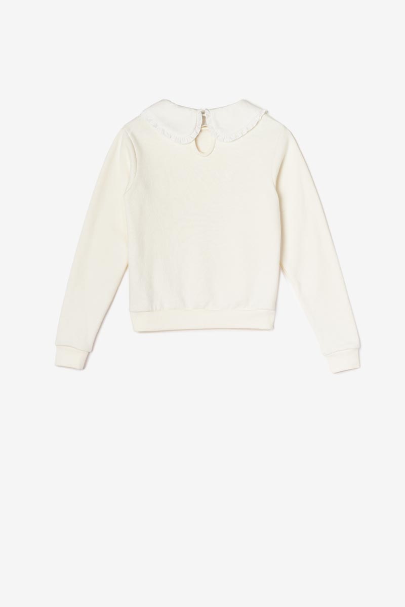 Sweatshirt Hollygi in weiß
