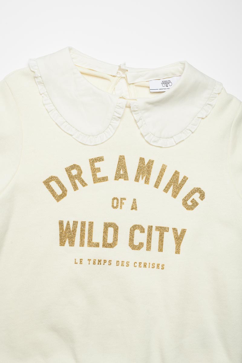 Sweatshirt Hollygi in weiß