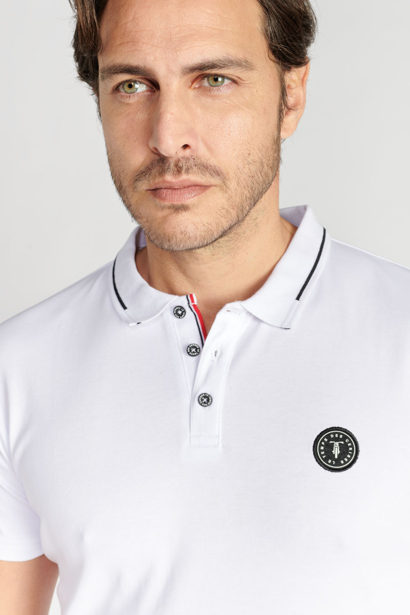 Poloshirt Aron in weiß