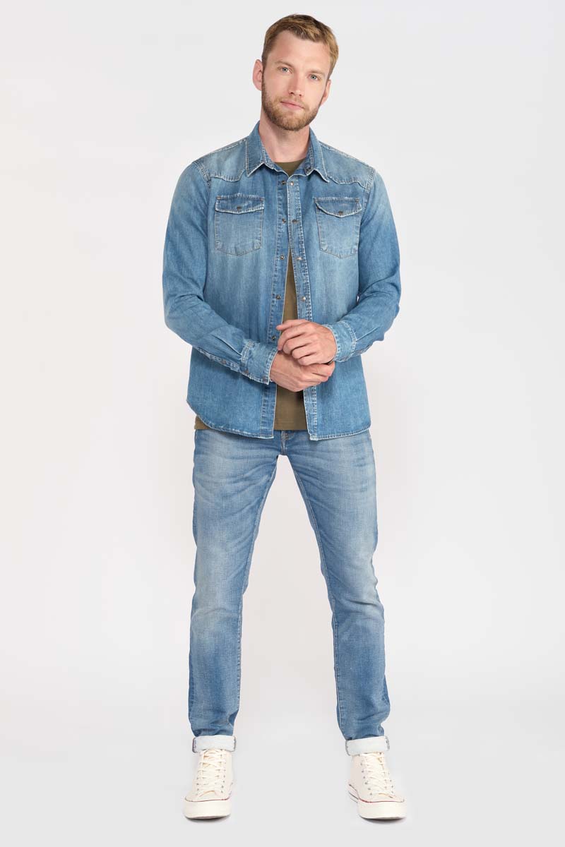 Hemd Juanito in blau