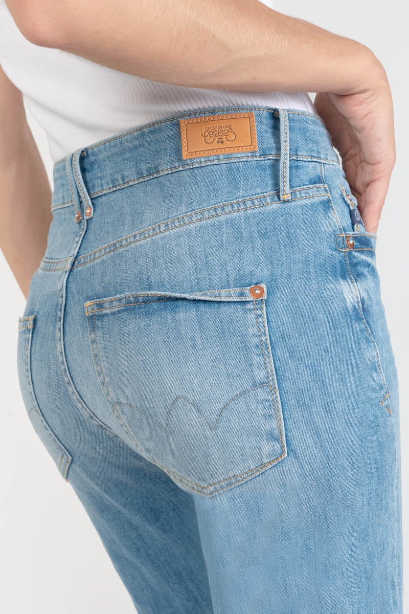 Jeans 400/18 mom Basic high waist 7/8 blau Nr.4
