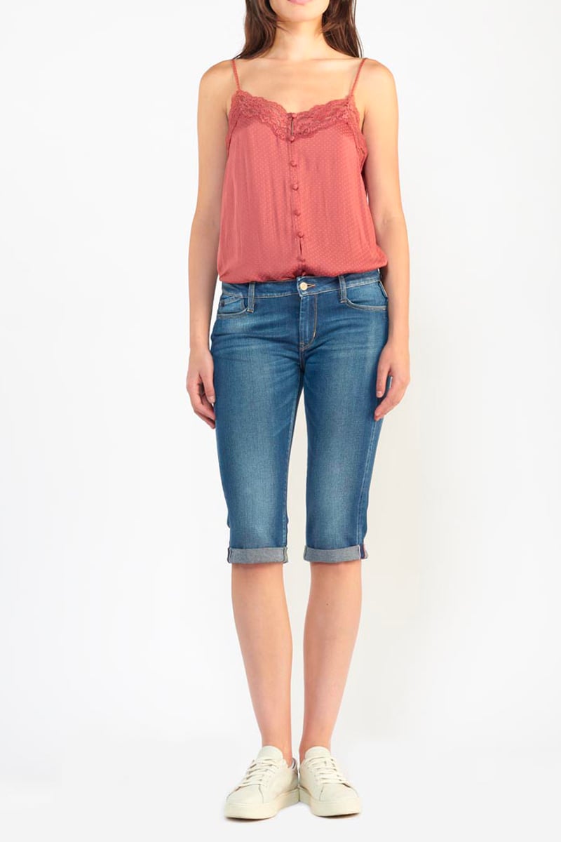 Caprihose Mermoz in blau