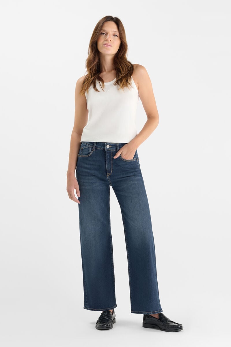 Jeans pulp wide leg high waist 7/8 blau Nr.2