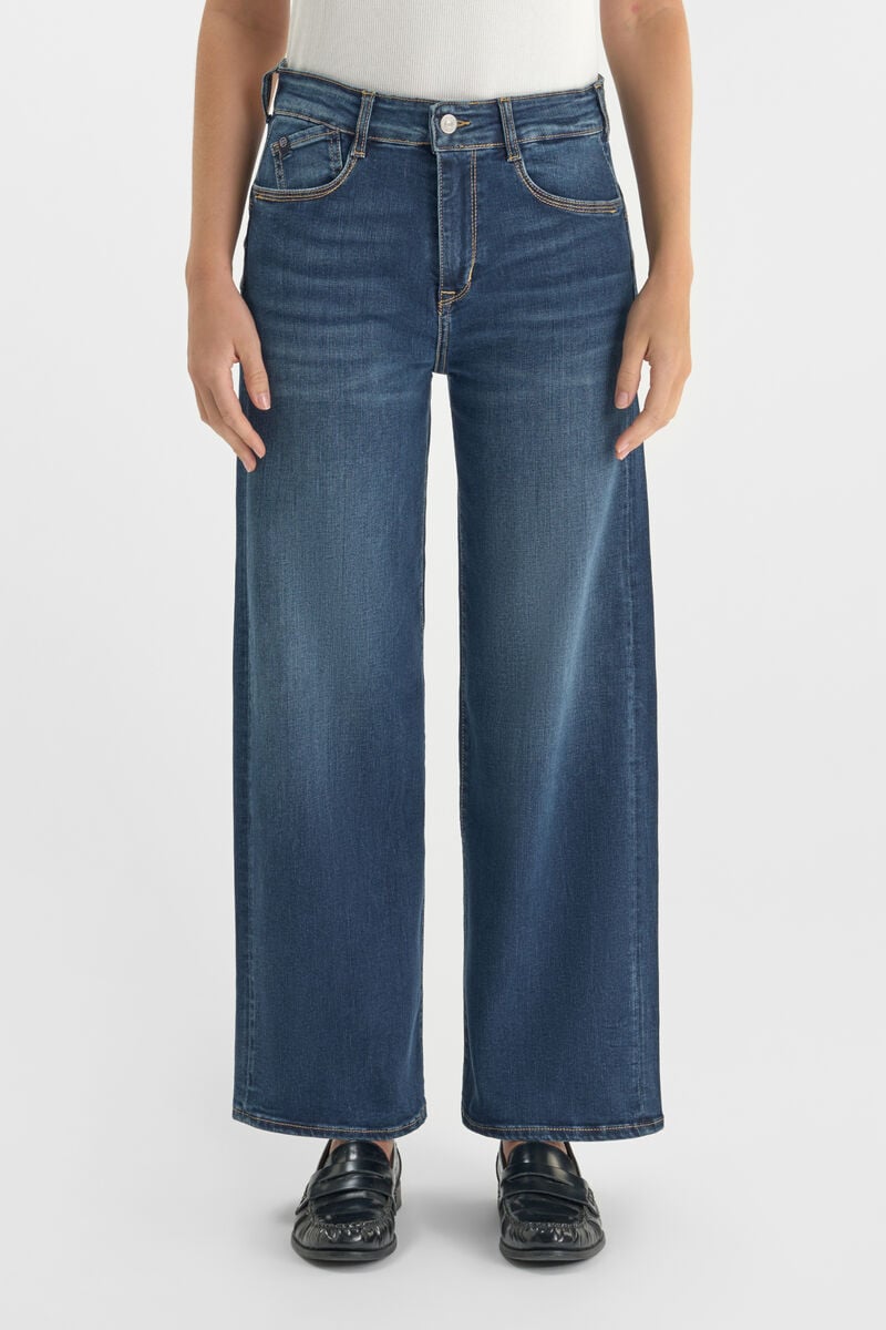 Jeans pulp wide leg high waist 7/8 blau Nr.2