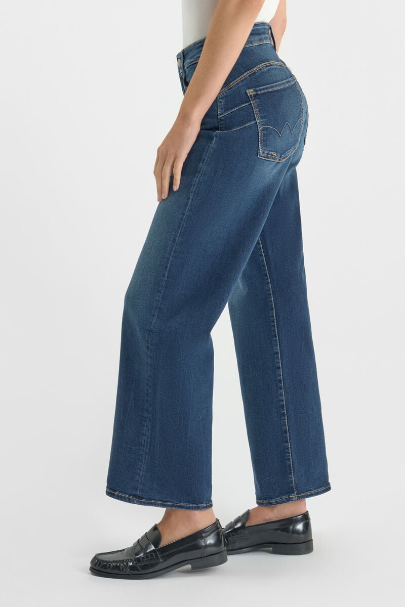 Jeans pulp wide leg high waist 7/8 blau Nr.2