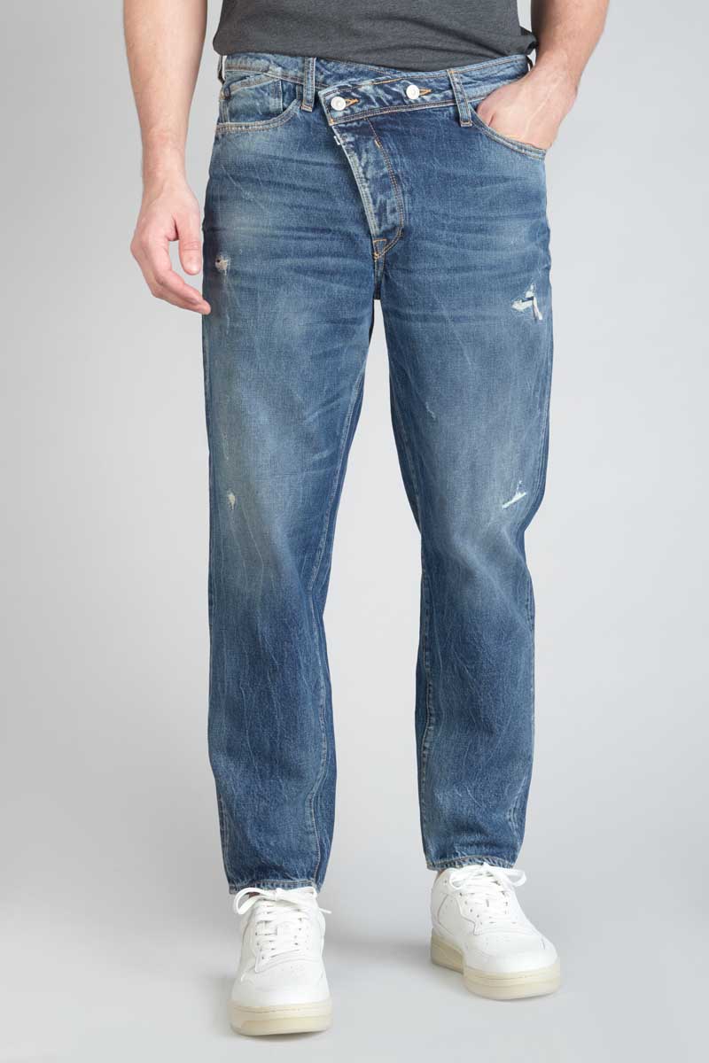 Jeans 1998 Basic 7/8 destroy vintage blau Nr.2