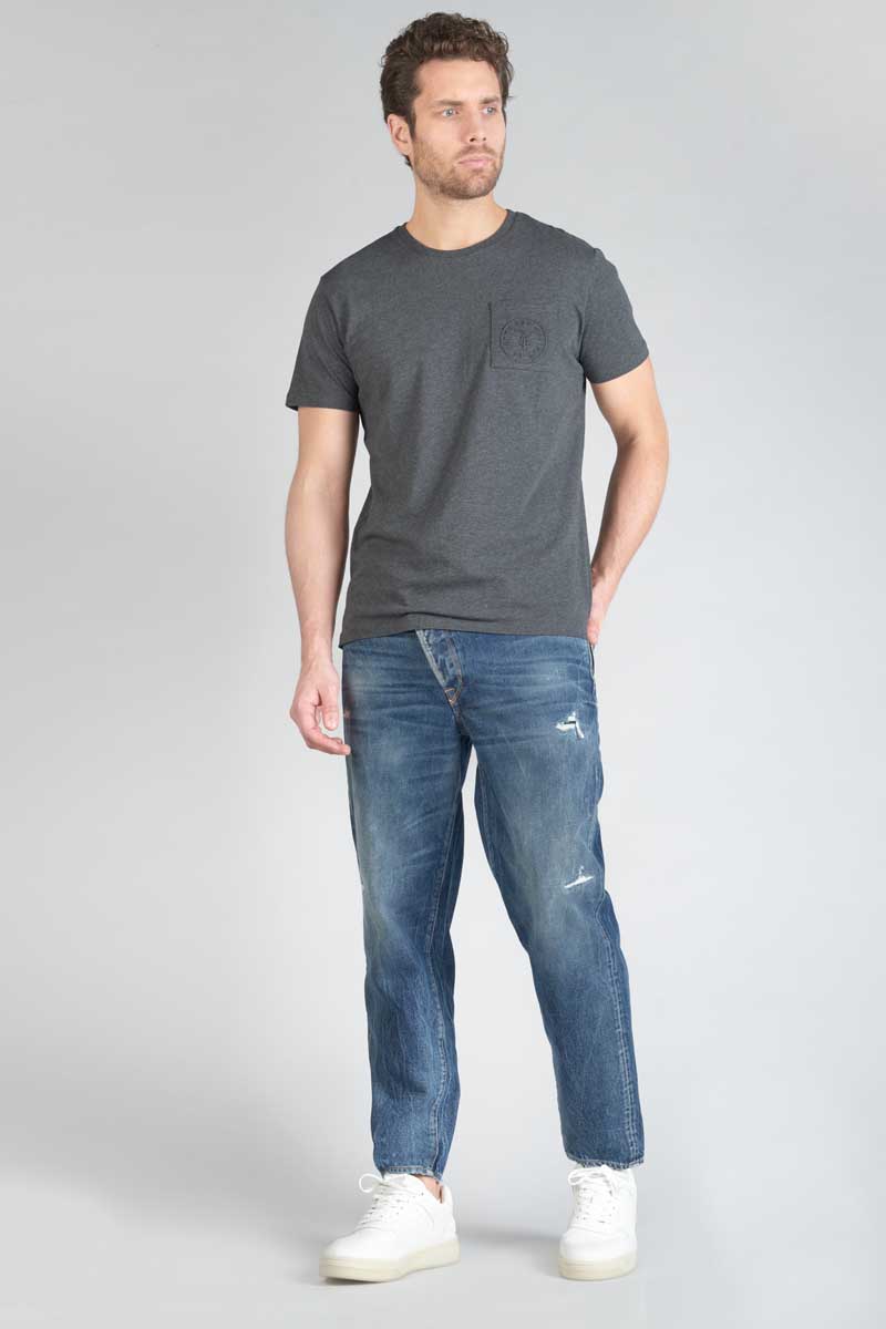 Jeans 1998 Basic 7/8 destroy vintage blau Nr.2