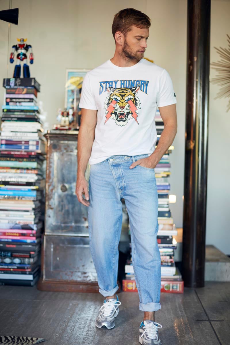 Jeans 1998 Basic 7/8 vintage blau Nr.5