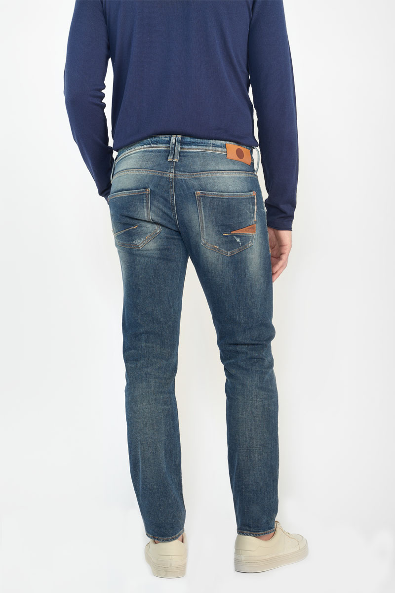 Jeans 700/11 slim Niko destroy vintage blau Nr.2