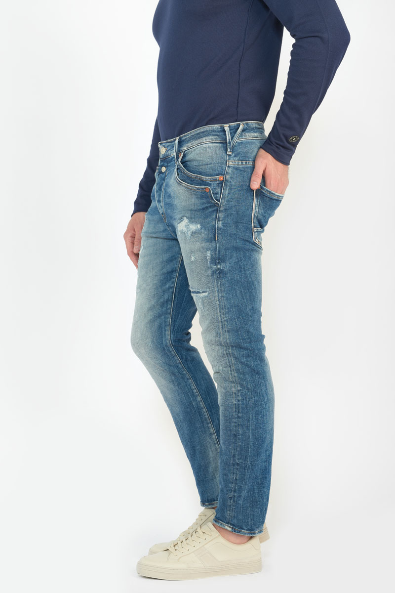 Jeans 900/16 tapered Nagold destroy vintage blau Nr.3