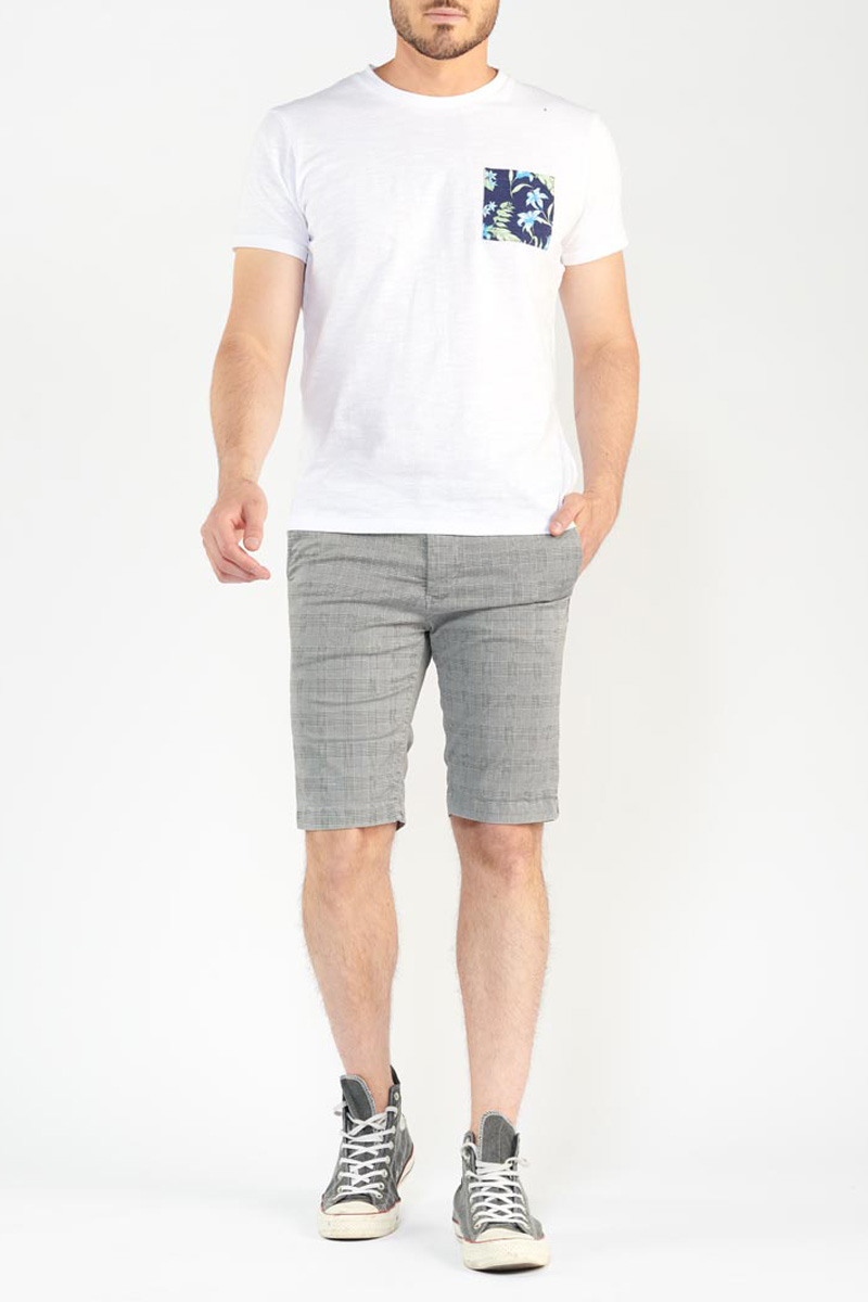 Bermuda-short Askim in grau