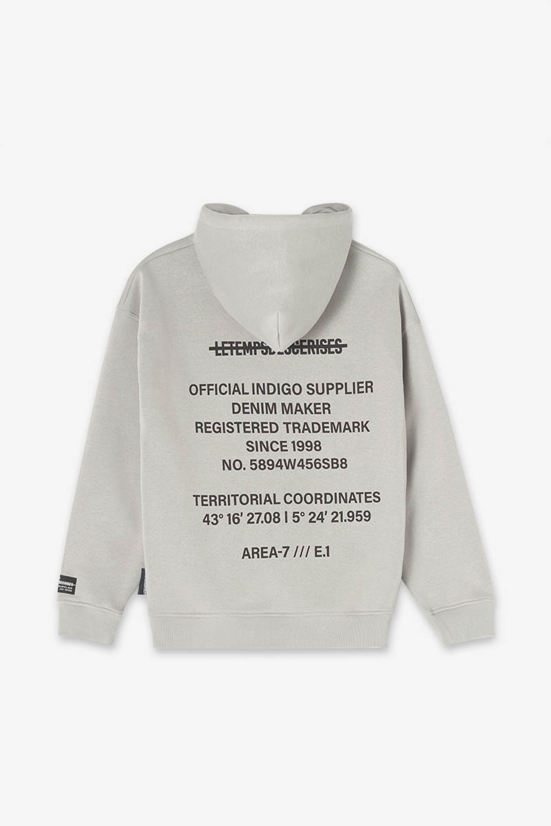 Kapuzen-sweatshirt Tanbo in grau