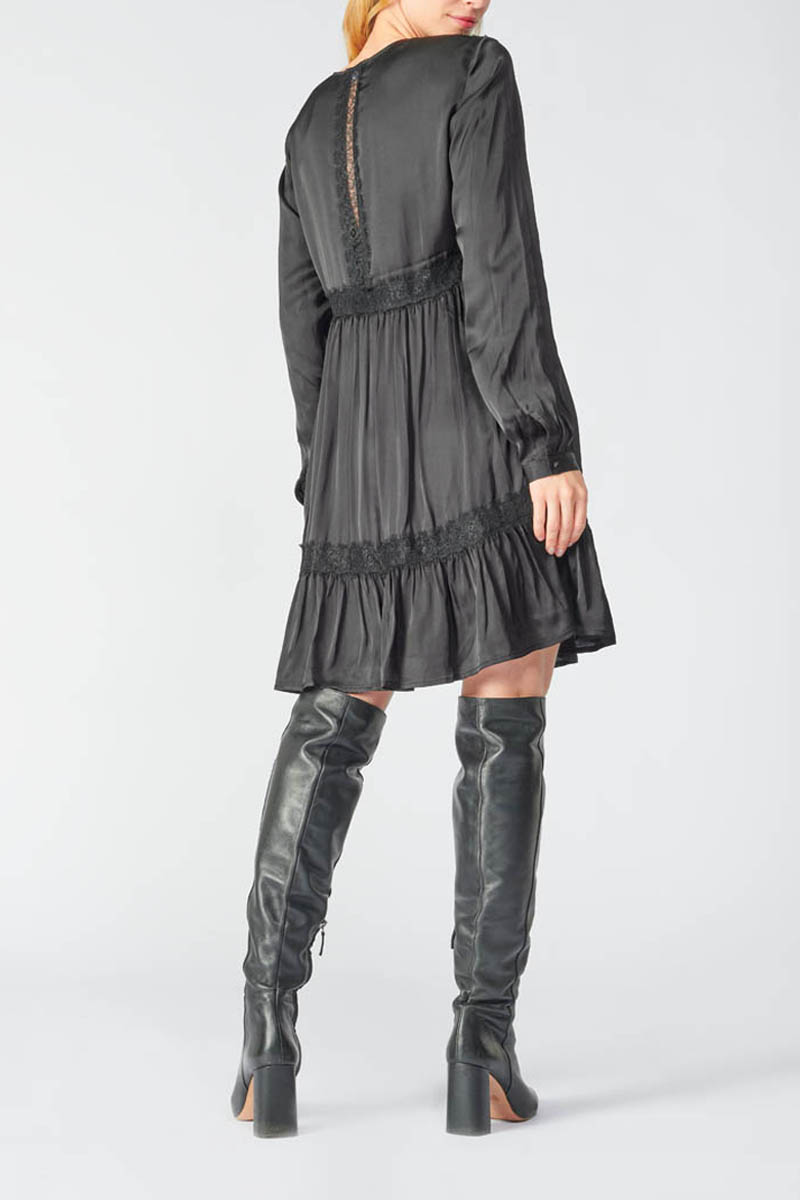 Kleid Elise in schwarz