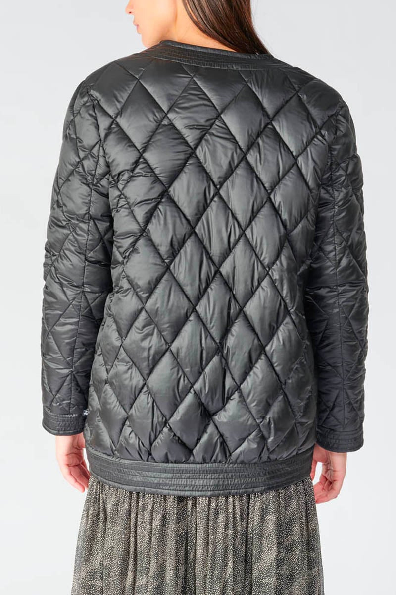 Daunenjacke Florida in schwarz
