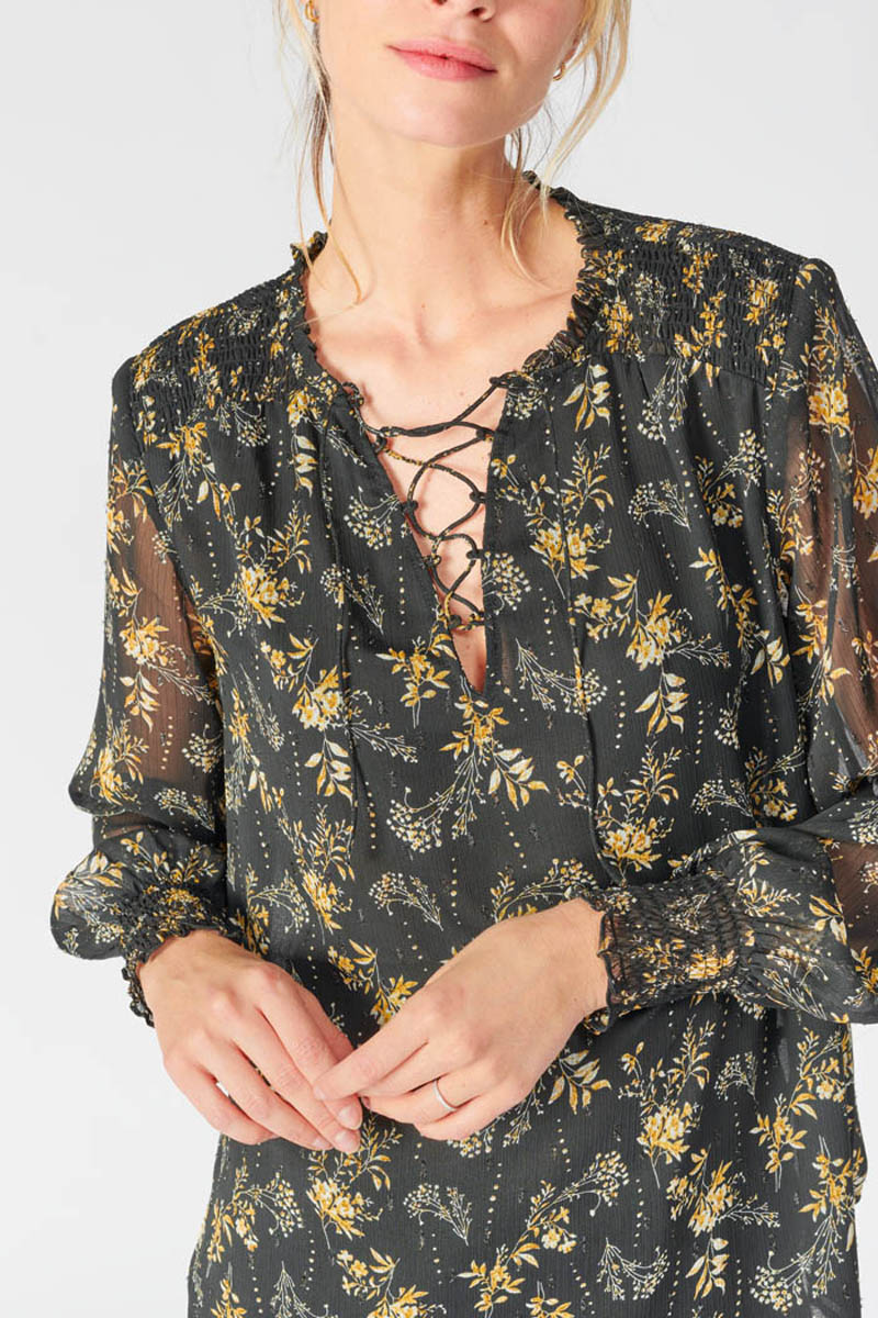 Top Ioshi in schwarz