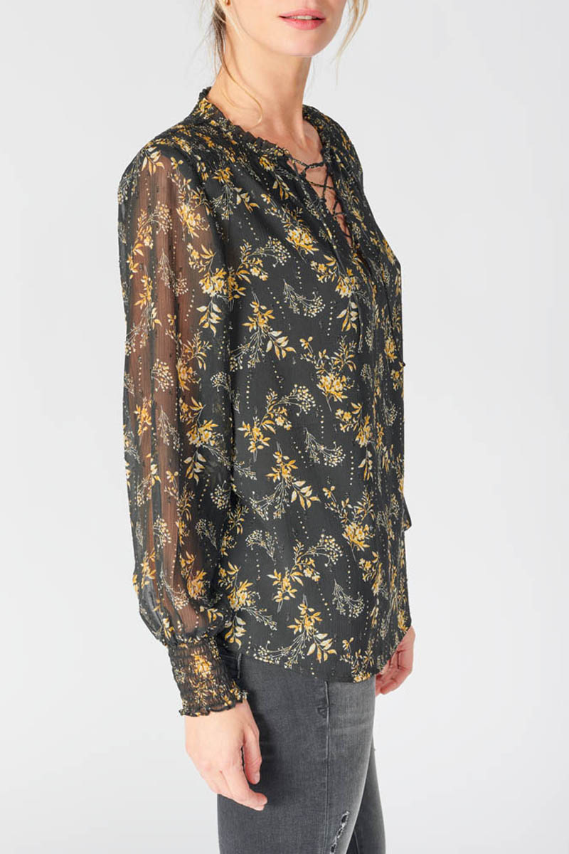 Top Ioshi in schwarz