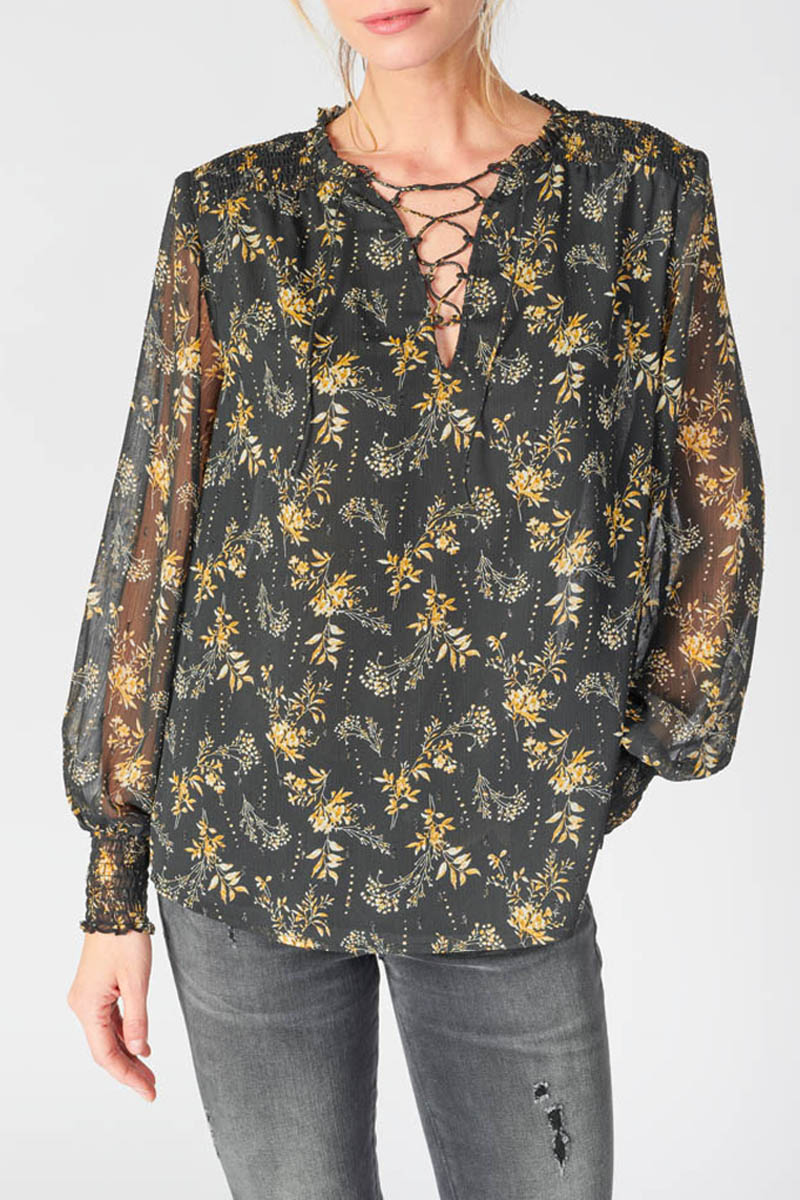 Top Ioshi in schwarz