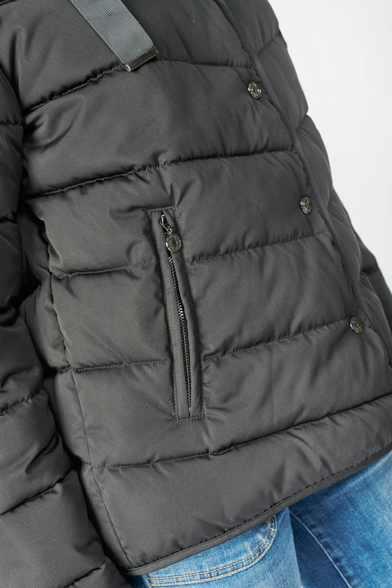 Daunenjacke Isy in schwarz