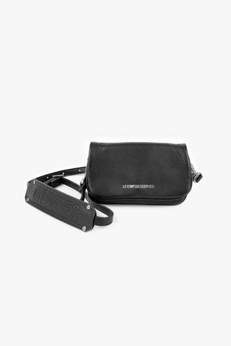 Schultertasche Jade in schwarz
