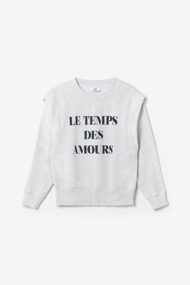Sweatshirt Kilima in grau