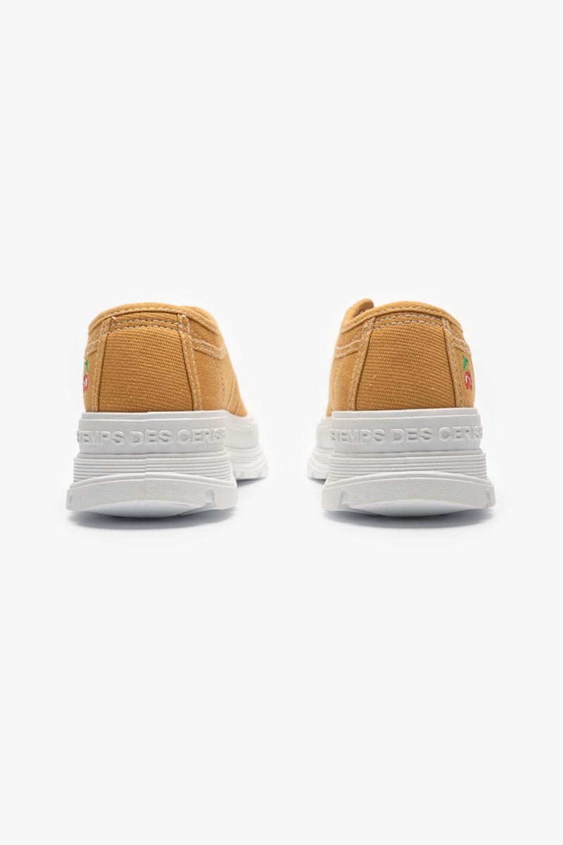Sneakers Lina senffarben