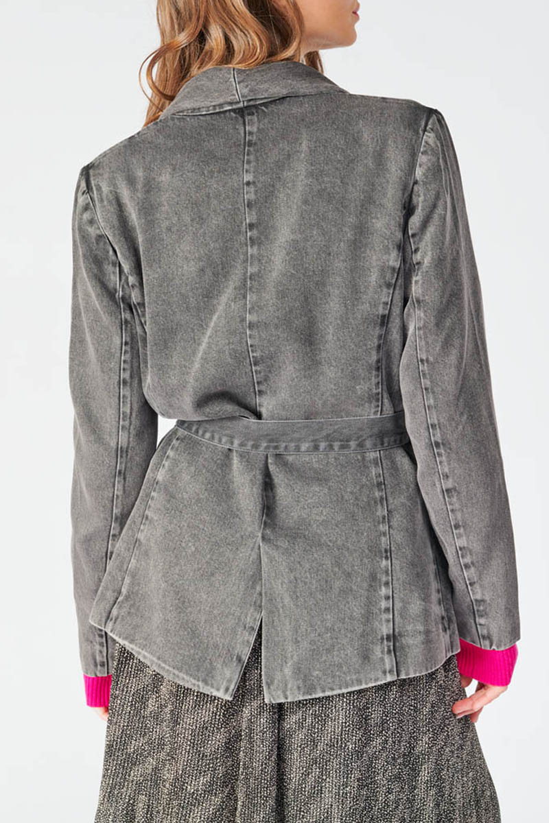 Jacke Paoubis in schwarz