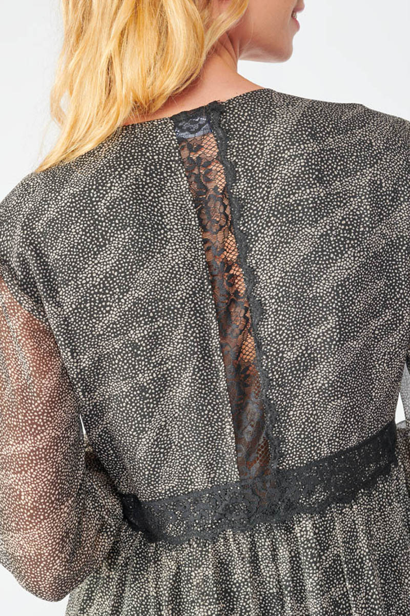 Kleid Rena in schwarz