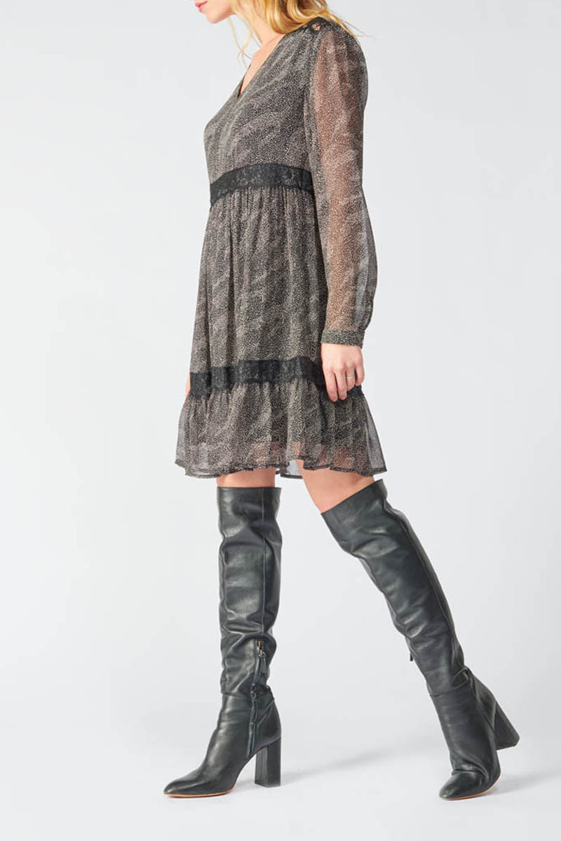 Kleid Rena in schwarz