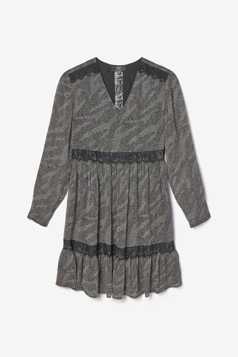 Kleid Rena in schwarz