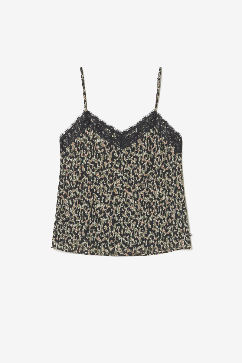 Camisole-Top Scott in grün