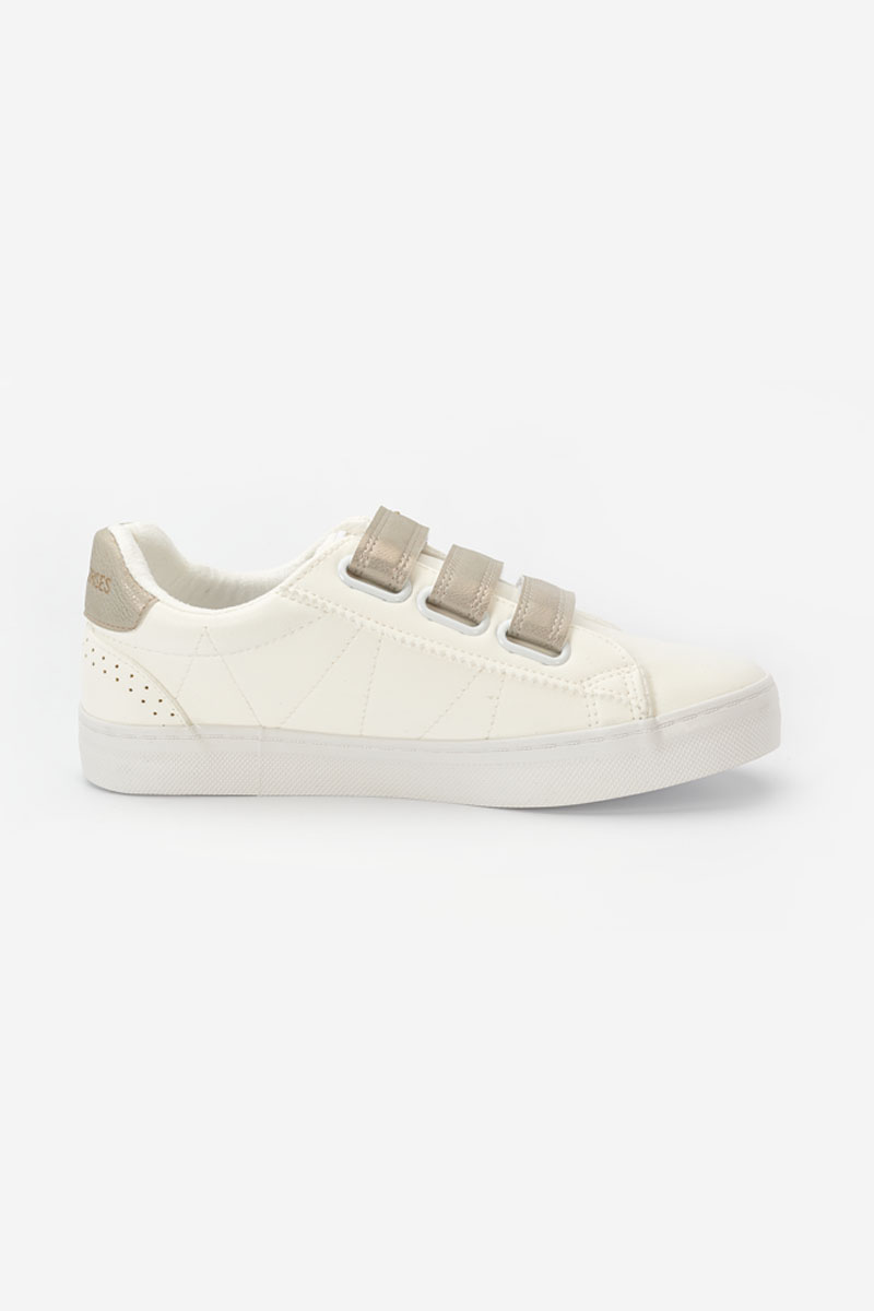 Weiße Vic Sneakers