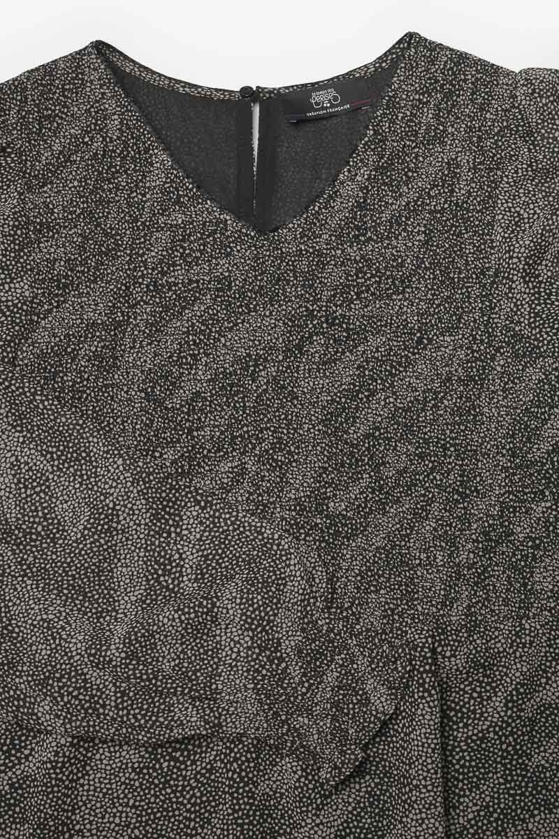 Kleid Berenigi in schwarz