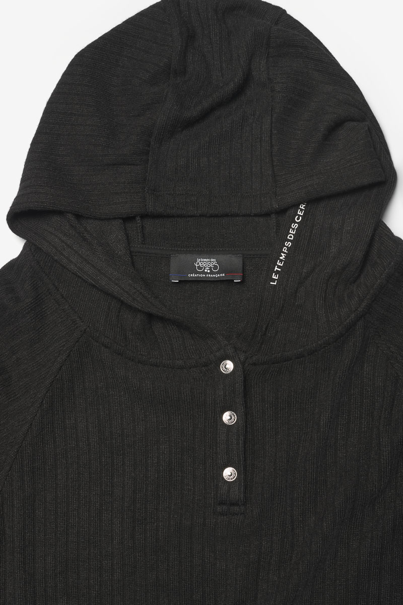 Kleid Cappugi in schwarz