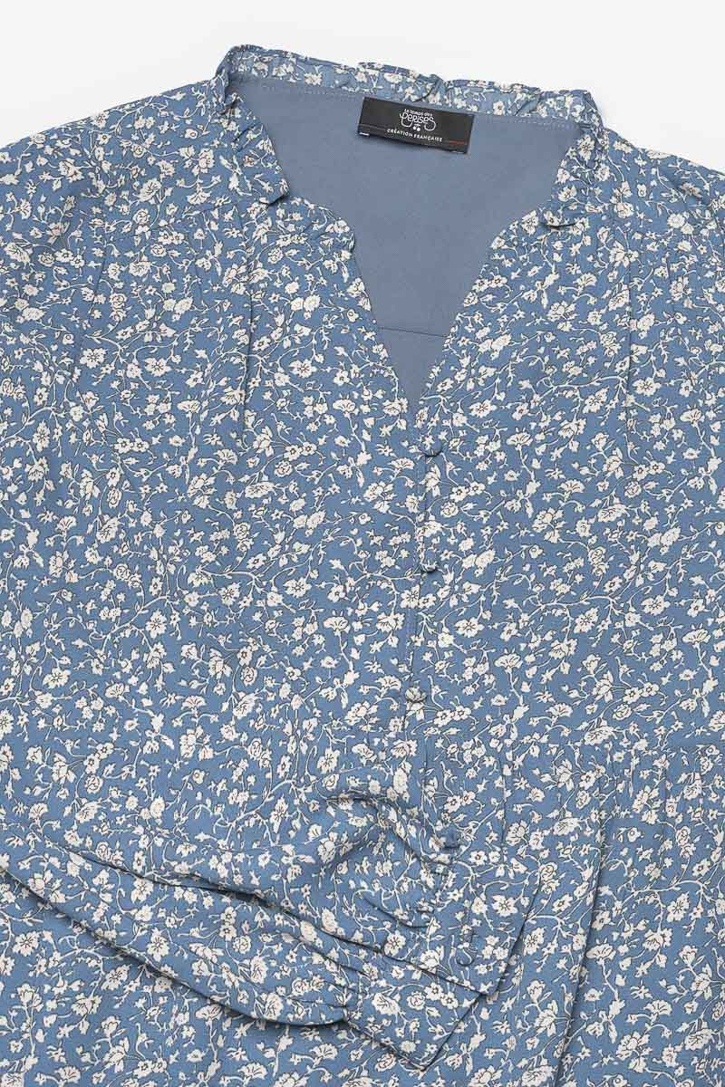 Kleid Lattegi in blau