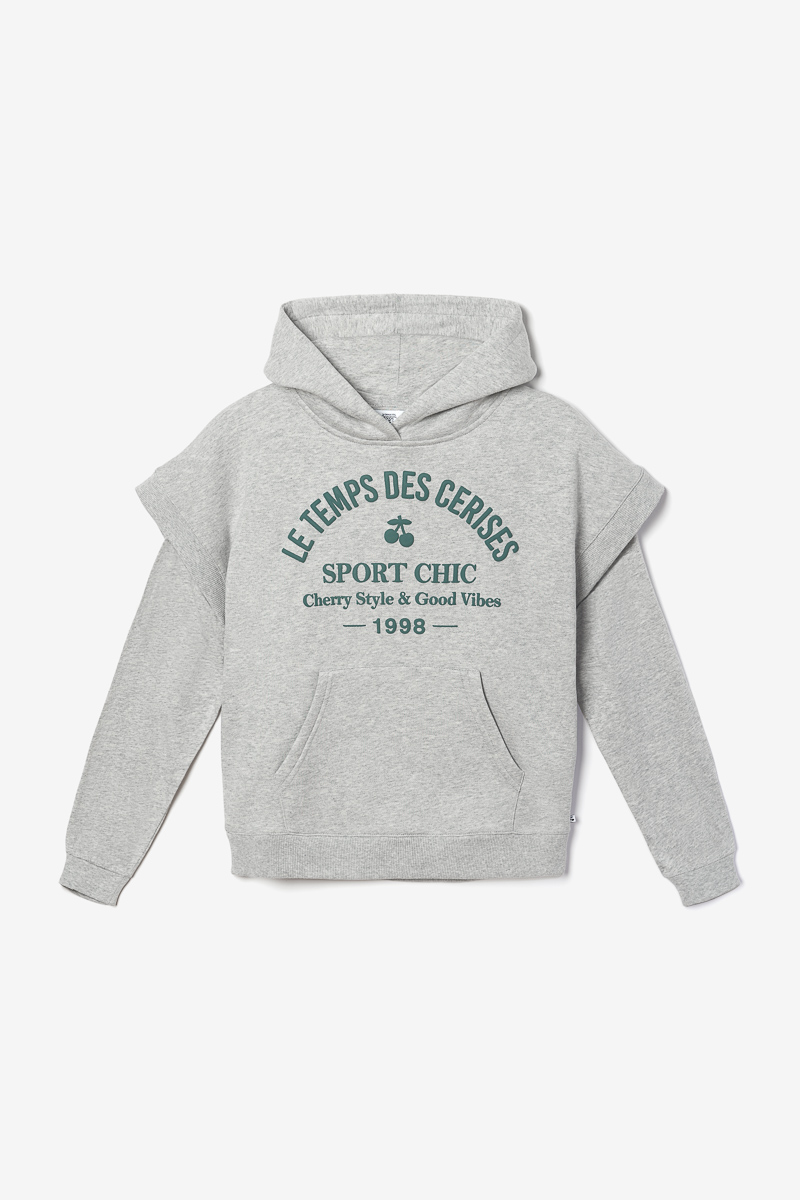Kapuzen-sweatshirt Steffygi in grau
