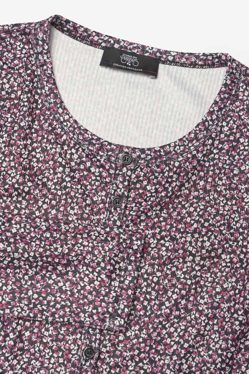 T-shirt Uppergi in schwarz