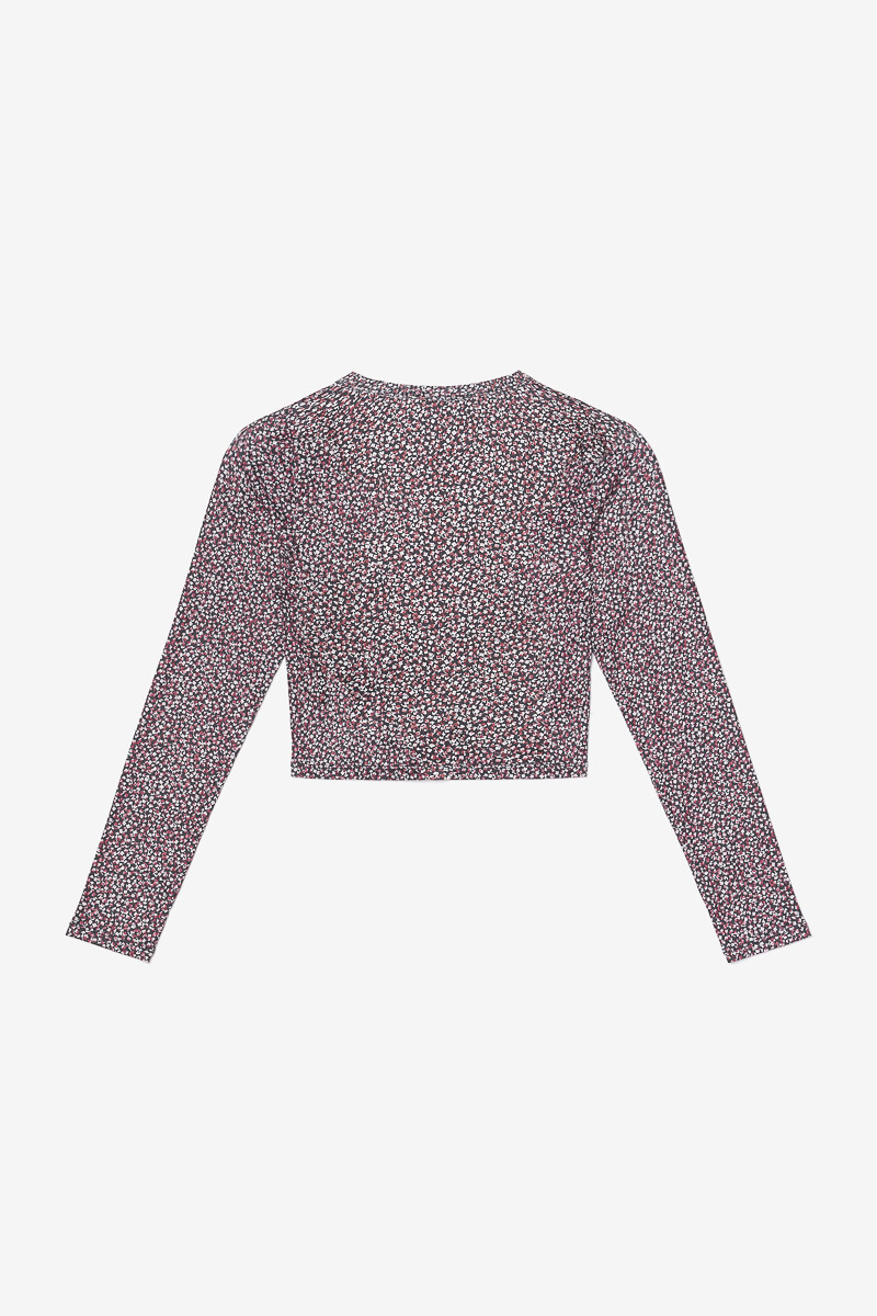 T-shirt Uppergi in schwarz