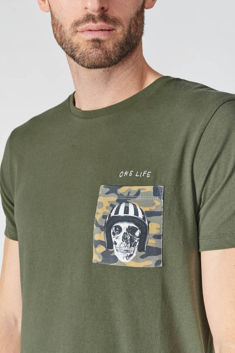 T-shirt Kaiser in grün