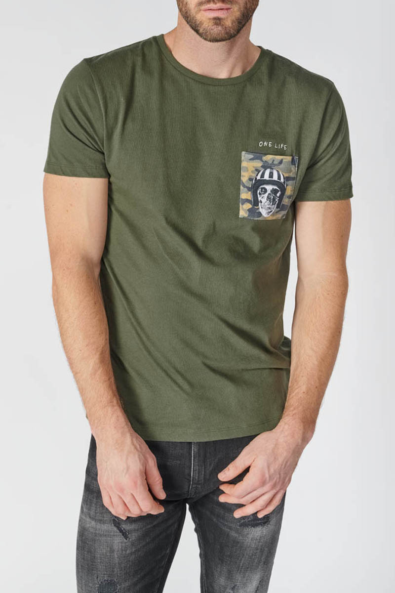 T-shirt Kaiser in grün