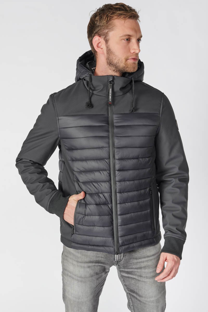 Daunenjacke Lima in schwarz